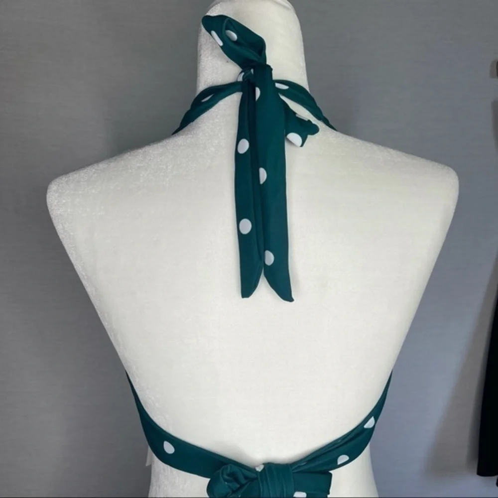 Shade & Shore white polka
